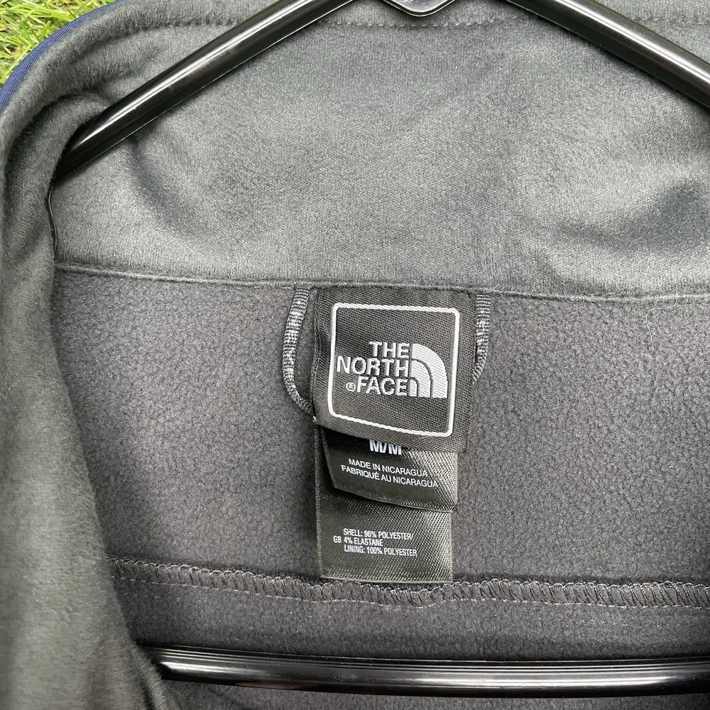 The North Face Apex Bionic Jacket Mens Medium Windwall Full Zip Blue Hiking NWT